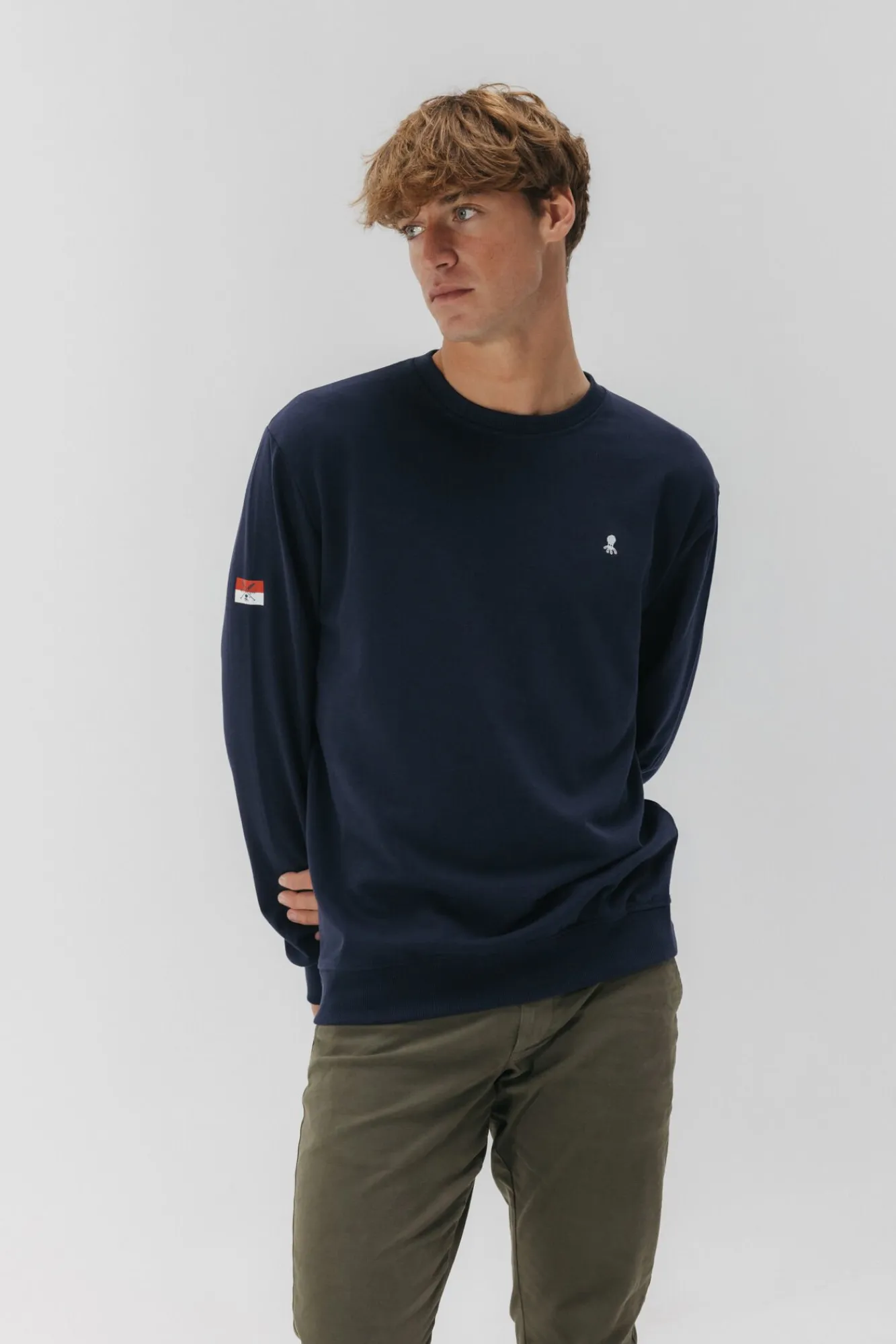 elPulpo Sweatshirts-Sweatshirt Heritage Azul