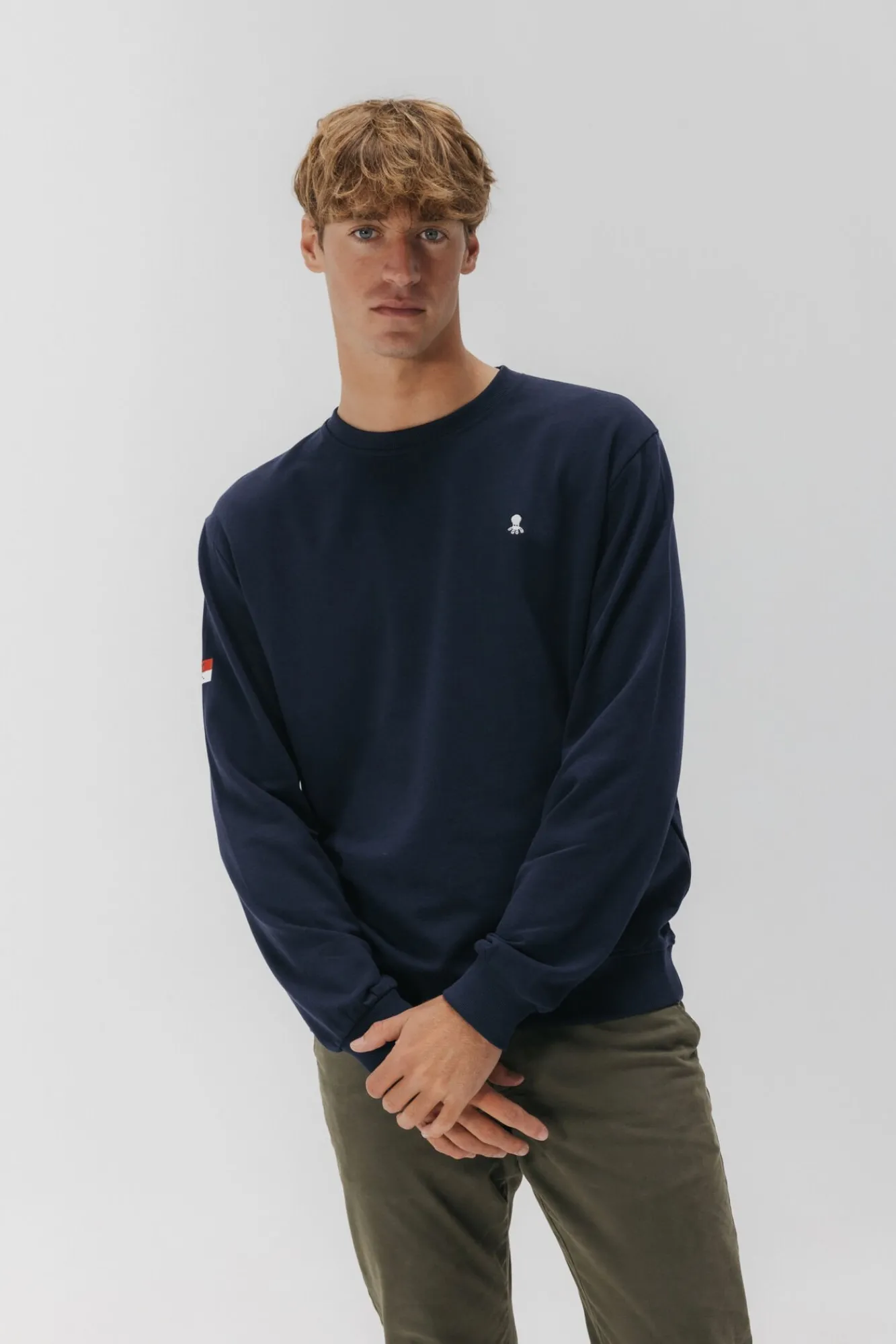 elPulpo Sweatshirts-Sweatshirt Heritage Azul