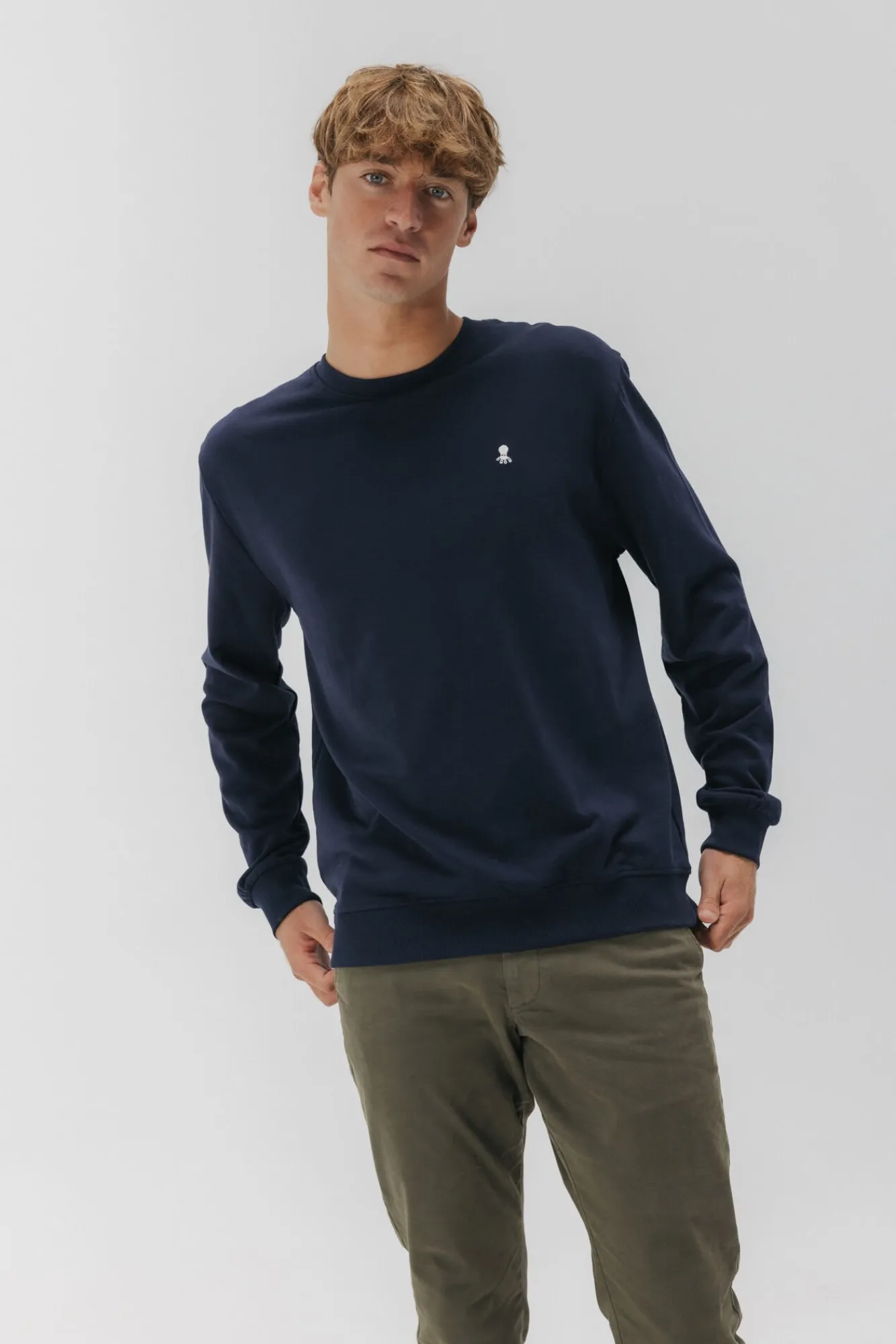 elPulpo Sweatshirts-Sweatshirt Heritage Azul