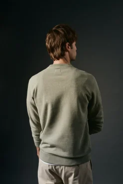 OOTO Sweatshirts-Sweatshirt logo bordado Verde