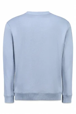 OOTO Sweatshirts-Sweatshirt logo bordado Azul