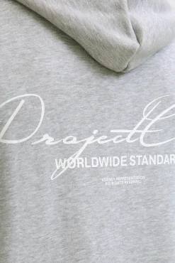 Jack & Jones Sweatshirts-Sweatshirt minimalista cinzento