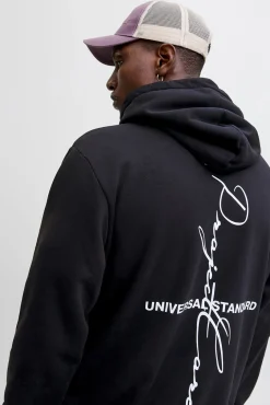 Jack & Jones Sweatshirts-Sweatshirt minimalista preto