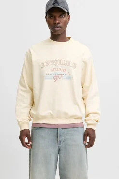 Jack & Jones Sweatshirts-Sweatshirt original do estúdio branco