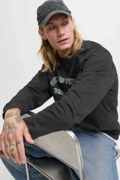 Jack & Jones Sweatshirts-Sweatshirt original do estúdio preto