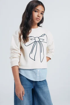 Springfield Kids T-Shirts|Sweatshirts-Sweatshirt para Menina estampado