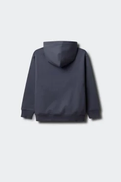 Springfield Kids Sweatshirts|T-Shirts-Sweatshirt para skate capuz azul