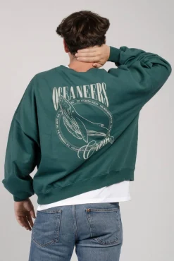 Amarras Sweatshirts-Sweatshirt Pier17 Verde