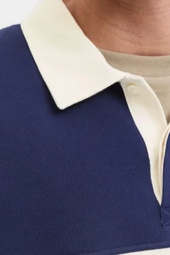 Jack & Jones Sweatshirts-Sweatshirt polo com listras azul