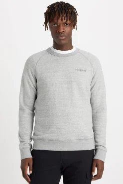 Dockers Sweatshirts-Sweatshirt regular fit Icon Cinzento