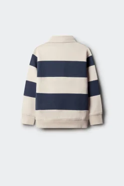 Springfield Kids T-Shirts|Sweatshirts-Sweatshirt riscas para meninos branco