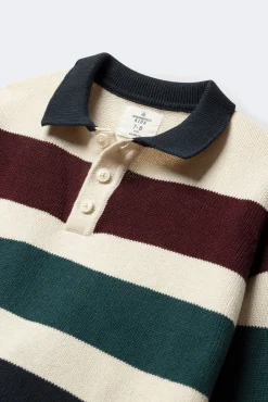 Springfield Kids Sweatshirts|Malhas-Sweatshirt riscas para meninos branco