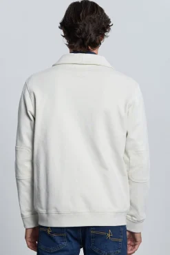 Valecuatro Sweatshirts-Sweatshirt smoking off-white Ecru