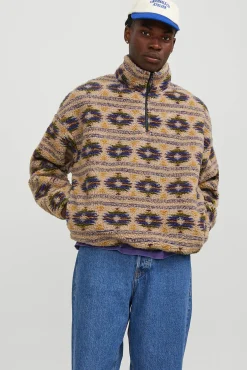 Jack & Jones Sweatshirts-Sweatshirt Teddy cinzento