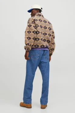 Jack & Jones Sweatshirts-Sweatshirt Teddy cinzento