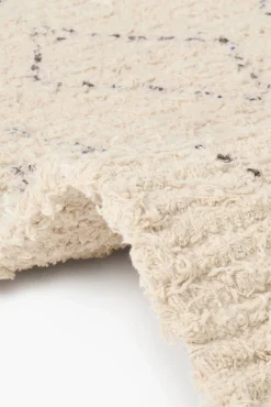 Calma House Tapetes Para Casa De Banho-Tapete de algodão flamejado Mayo cinzento