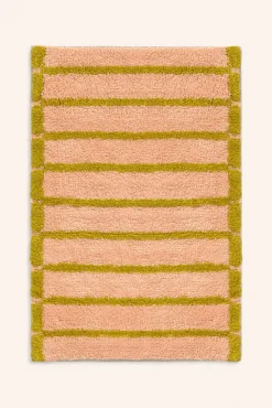 Calma House Tapetes Para Casa De Banho-Tapete de banho riscas Saturn rosa