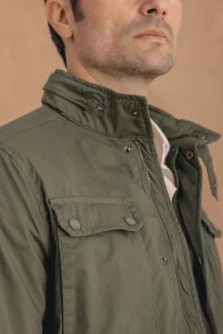 Celopman Casacos|Sobretudos-Técnica Saariana verde