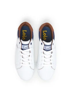 Lois Sneakers-Tempo livre do cavalheiro Bamba branco