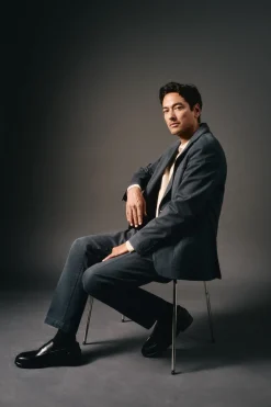 OOTO Blazers|Blazers-Terno americano de algodão coordenado Azul