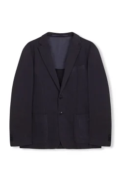 OOTO Blazers|Blazers-Terno americano de algodão coordenado Azul