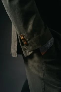 OOTO Blazers|Blazers-Terno americano de algodão coordenado Verde