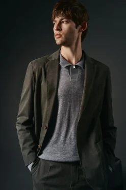 OOTO Blazers|Blazers-Terno americano de algodão coordenado Verde