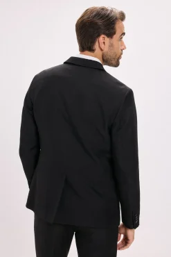 Jack & Jones Fatos-Terno masculino slim fit Preto