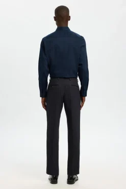 Selected Fatos-Terno slim fit de duas peças em lã fria Preto