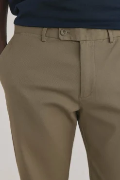 Pedro del Hierro Calças|Chinos-Textura de regular fit Chino Verde