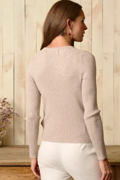 Polín Et Moi Camisolas-Tilia Rebeca Taupe Castanho