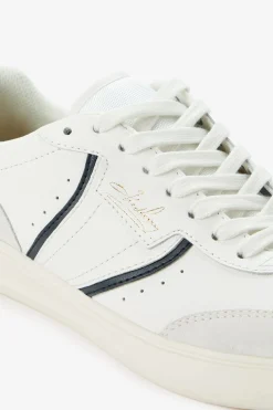 Fred Perry Sneakers-Tênis B4 em couro/camurça com relevo Multicolorido