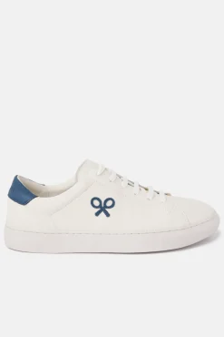 Silbon Sneakers-Tênis clássico de seda Branco