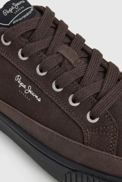 Pepe Jeans Sneakers-Tênis de Camurça cru