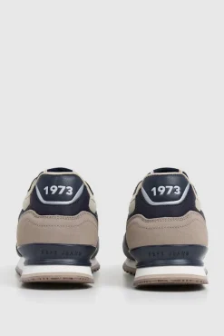 Pepe Jeans Sneakers-Tênis de camurça bege