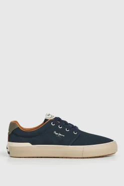 Pepe Jeans Sneakers-Tênis de Camurça azul