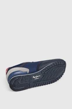 Pepe Jeans Sneakers-Tênis de camurça azul