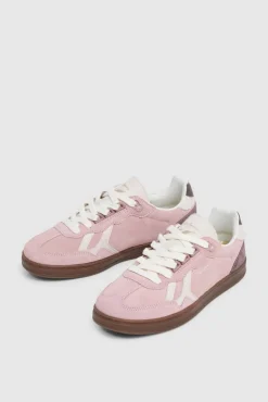 Pepe Jeans Sneakers|Calçado De Couro-Tênis de camurça rosa