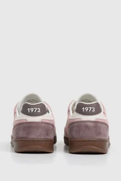Pepe Jeans Sneakers|Calçado De Couro-Tênis de camurça rosa