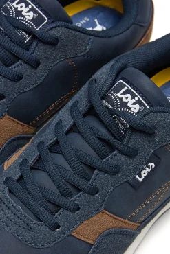 Lois Sneakers|T-Shirts-Tênis de corrida casual masculino azul