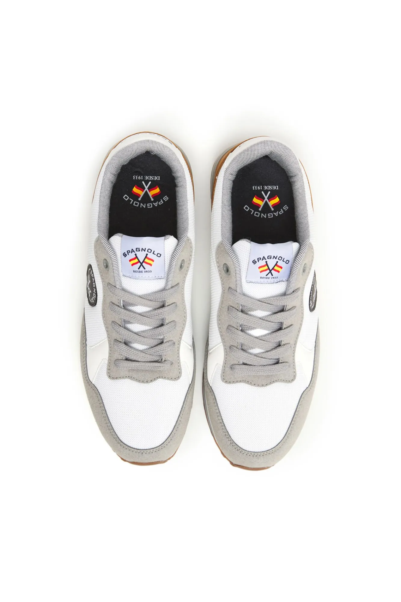 Spagnolo Sneakers-Tênis de corrida casual Cinzento