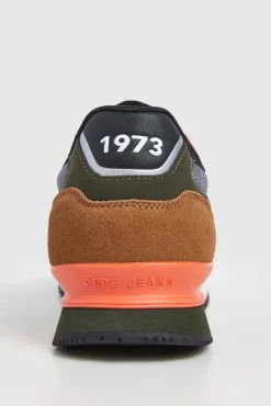 Pepe Jeans Sneakers-Tênis de corrida combinados Caqui escuro