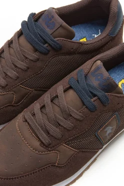 Lois Sneakers-Tênis de corrida masculino para lazer castanho