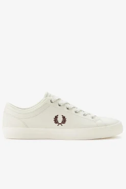 Fred Perry Sneakers-Tênis de couro básico Branco