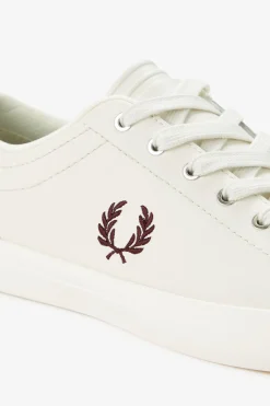 Fred Perry Sneakers-Tênis de couro básico Branco