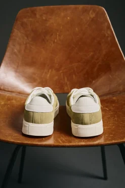 OOTO Sneakers-Tênis de pele Verde