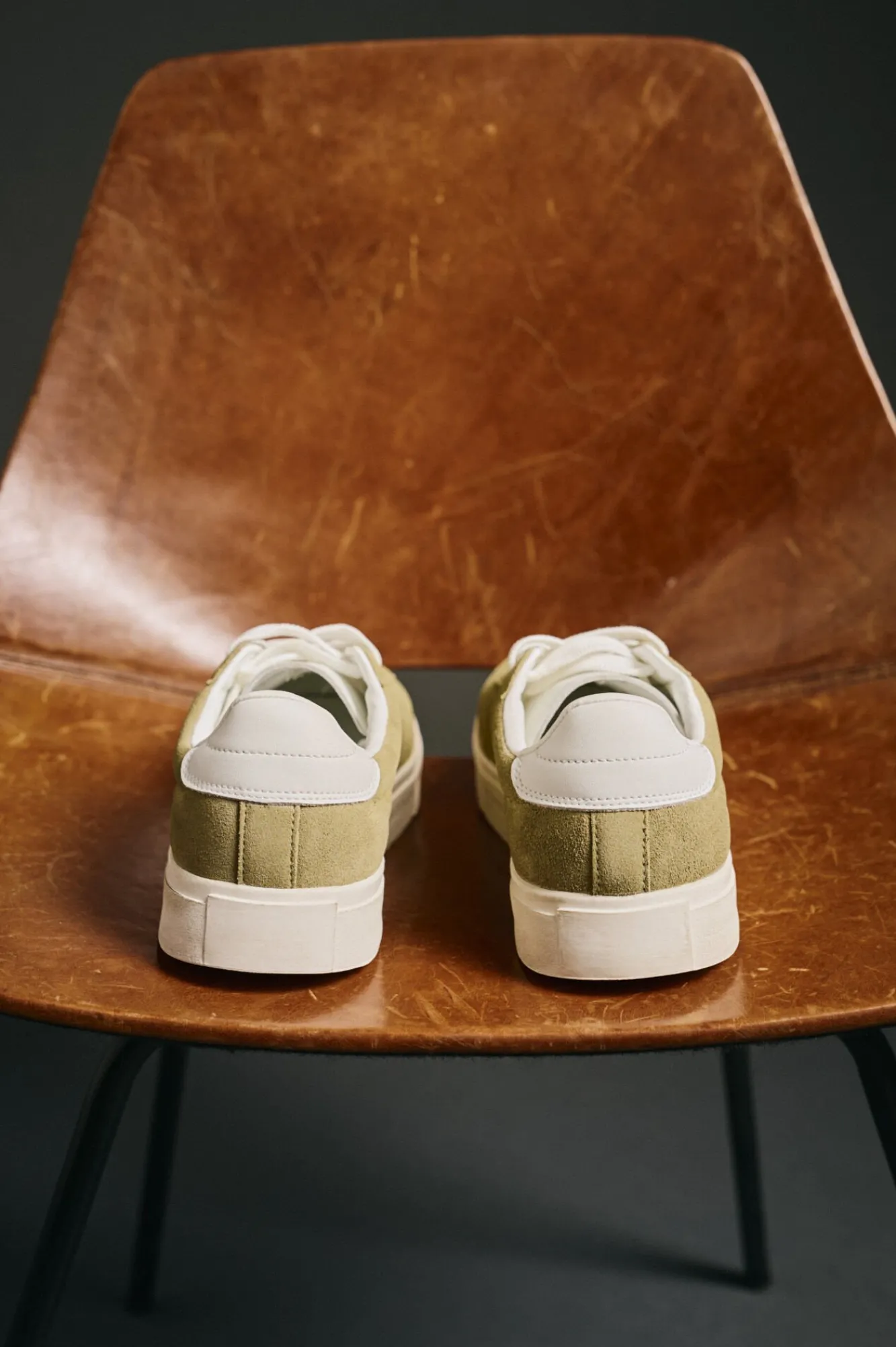 OOTO Sneakers-Tênis de pele Verde