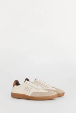 Pedro del Hierro Sneakers-Tênis de pele Beige