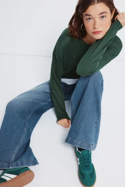 Springfield Sneakers-Tênis de veludo verde