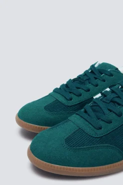 Springfield Sneakers-Tênis de veludo verde